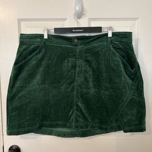 Anthropologie Corduroy Skirt